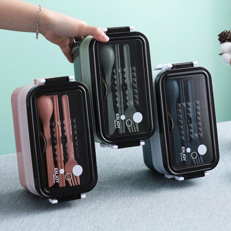Stainless Steel Bento Box - Blue