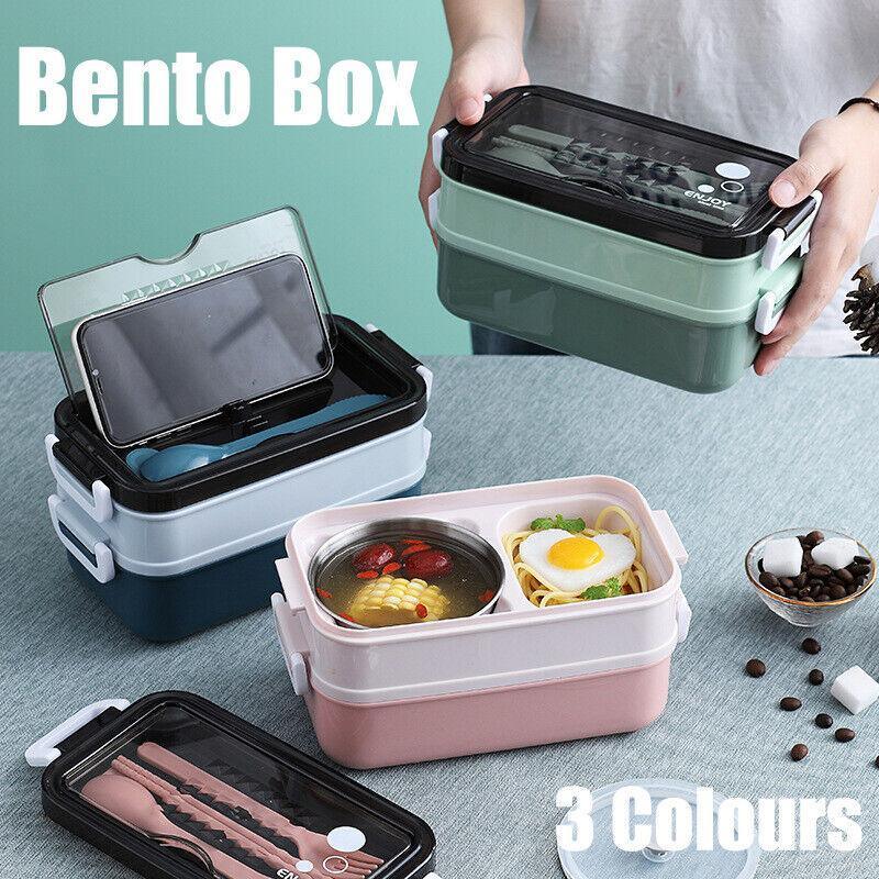 Stainless Steel Bento Box - Green