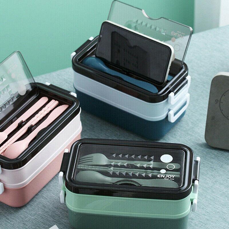 Stainless Steel Bento Box - Green