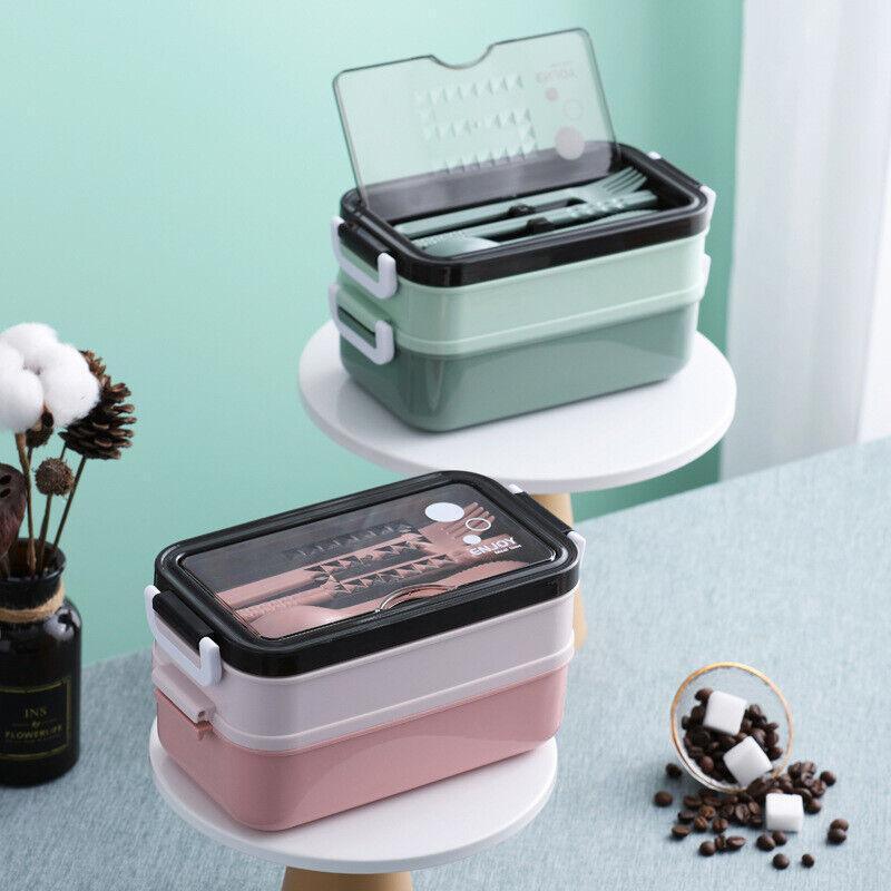 Stainless Steel Bento Box - Green
