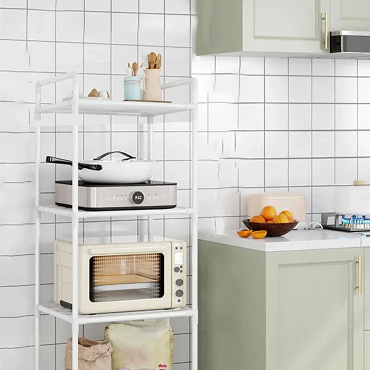 Multi-Layer Kitchen Storage Rack - 38cm