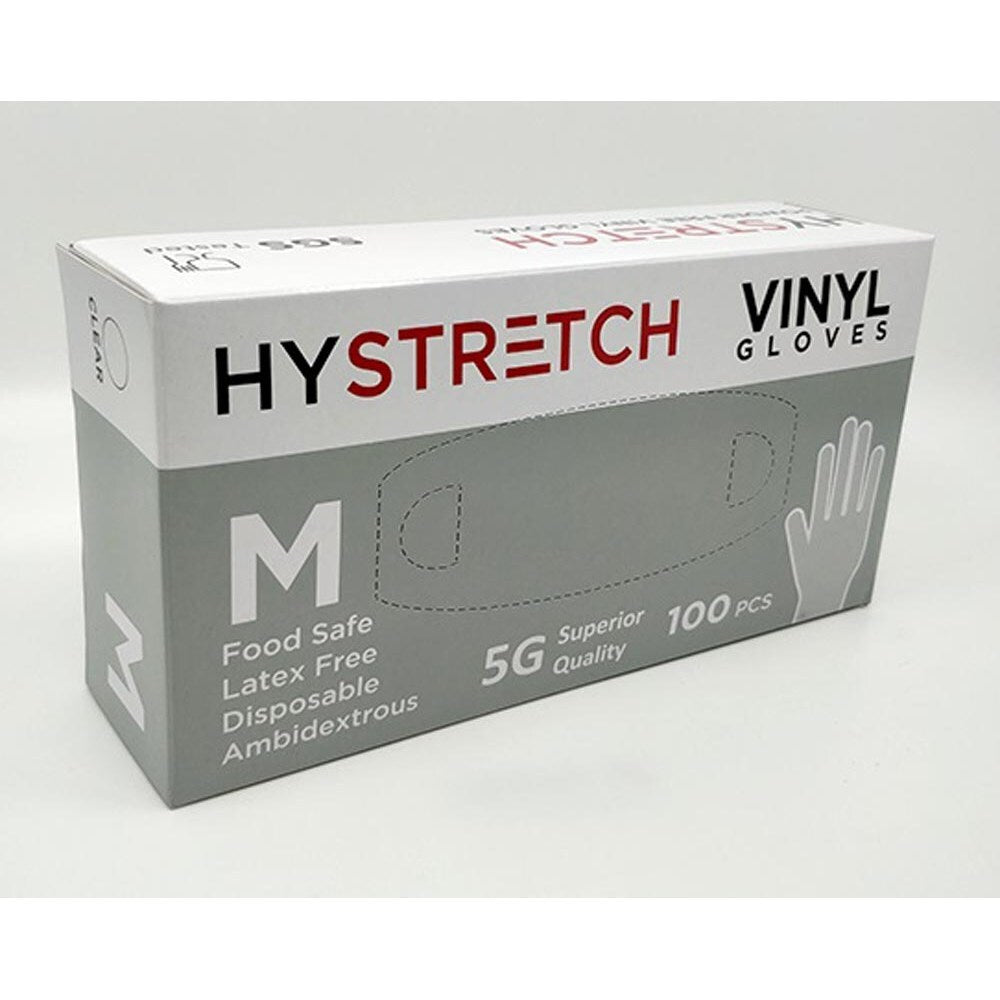 Disposable Vinyl Gloves - 1000 Pack (M)