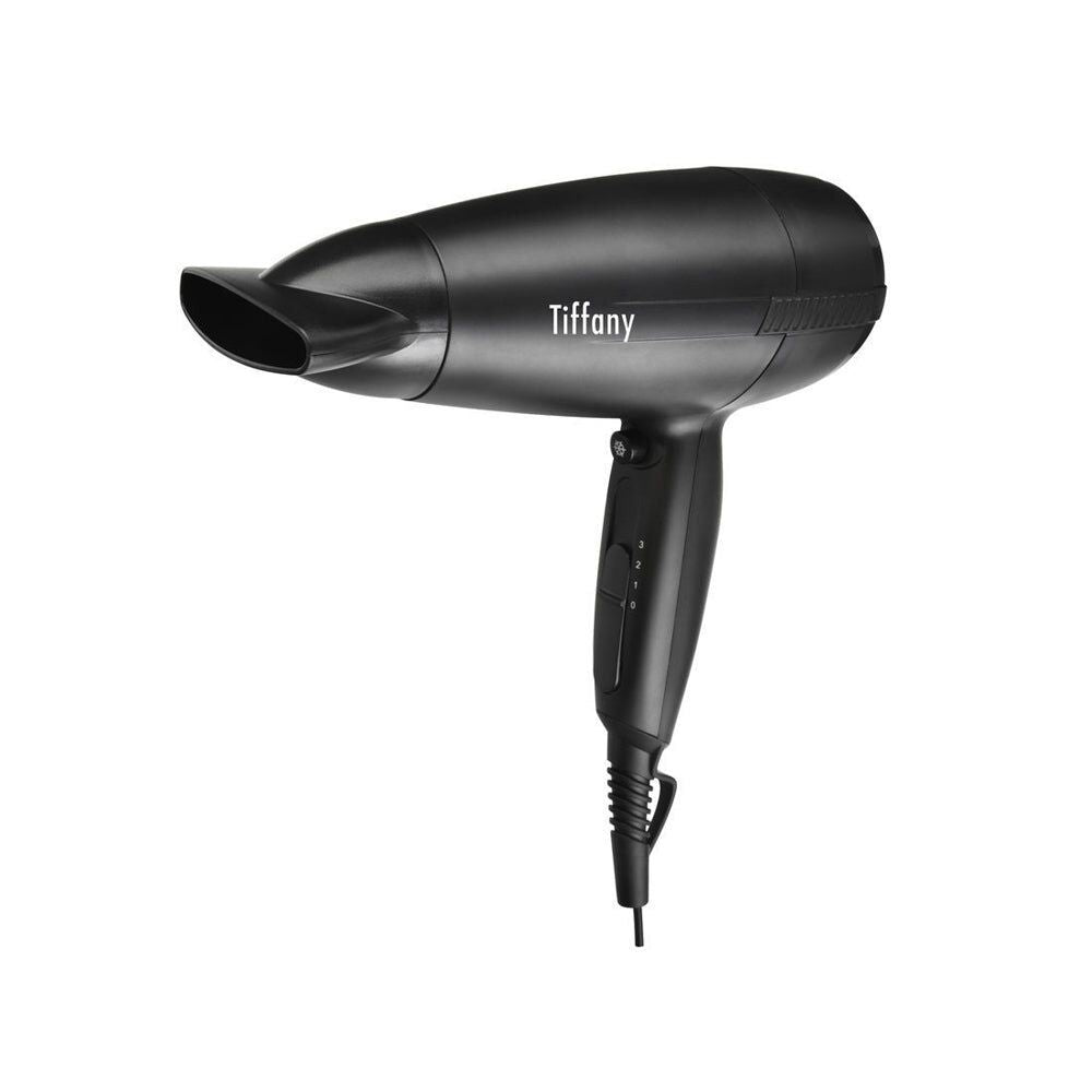 Tiffany Hair Dryer 2000W DC Motor Cool Shot Styling 3-Heat Speed in Black (THD20)