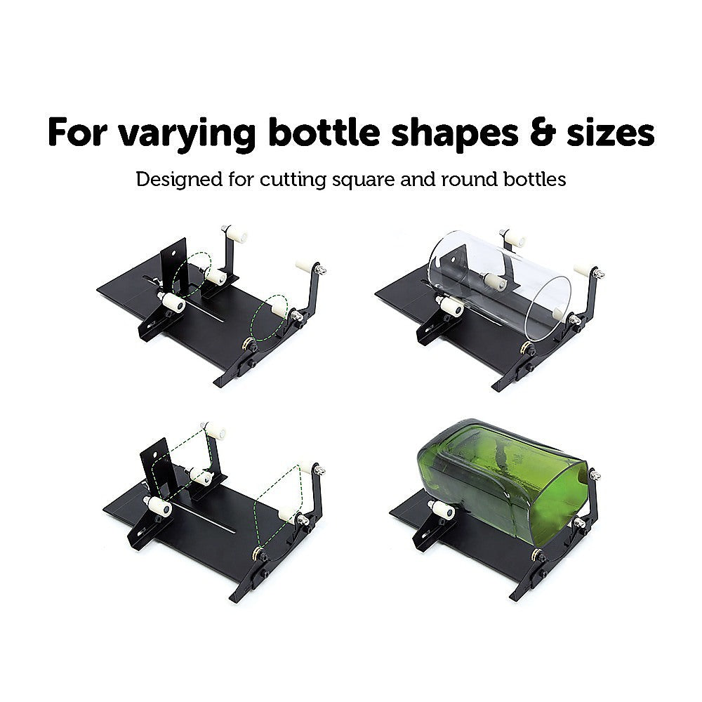 Glass Bottle Cutter Cutting Tool Square & Round Bottle Cutter