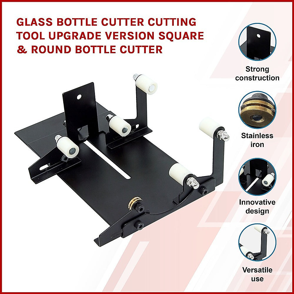 Glass Bottle Cutter Cutting Tool Square & Round Bottle Cutter