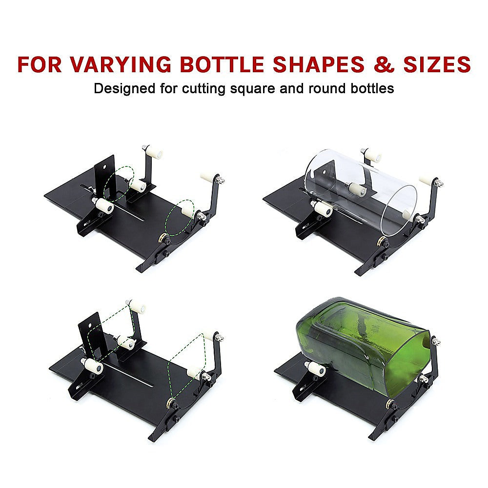Glass Bottle Cutter Cutting Tool Square & Round Bottle Cutter