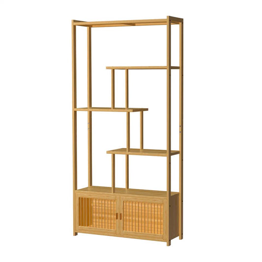 6-Tier Bamboo Storage & Plant Shelf