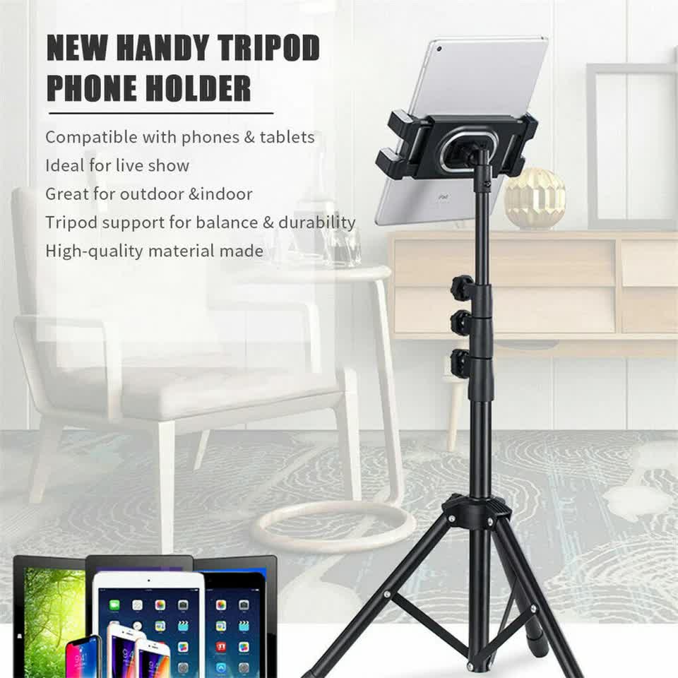 Floor Tablet & Phone Stand 4.7-12.9in