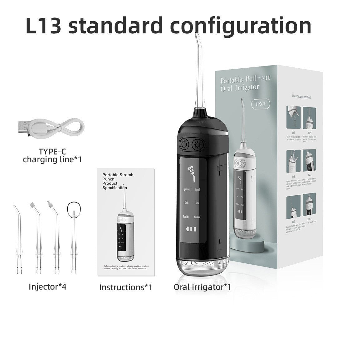 HOT SALE！Handheld Teeth Cleaner, USB Rechargeable, Deep Oral Irrigator