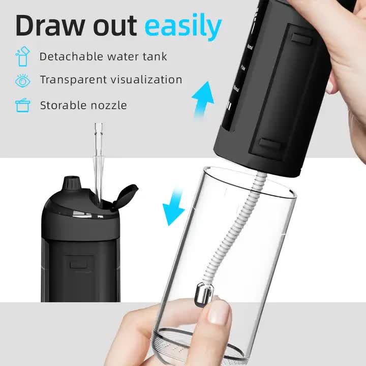 HOT SALE！Handheld Teeth Cleaner, USB Rechargeable, Deep Oral Irrigator