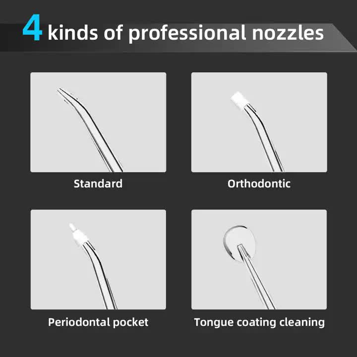 HOT SALE！Handheld Teeth Cleaner, USB Rechargeable, Deep Oral Irrigator