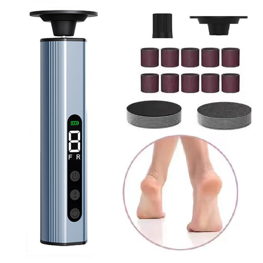 Blue 2-in-1 Electric Foot Callus Remover