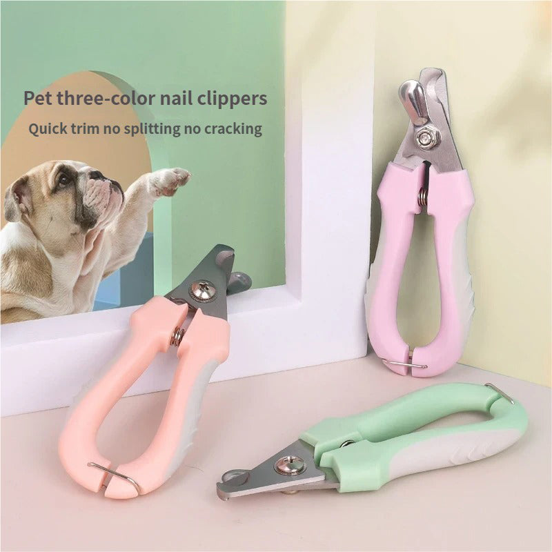 3-Pack Pet Nail Clippers for Dogs & Cats