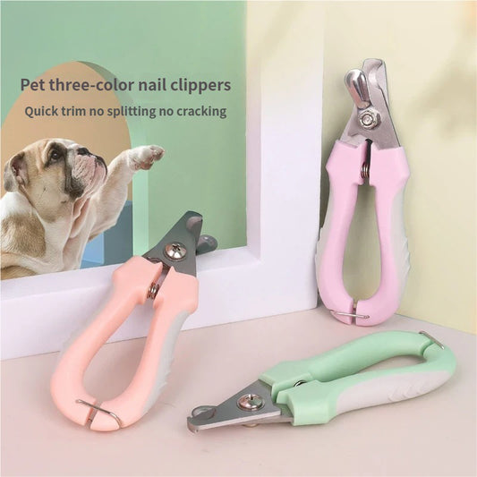 3-Pack Pet Nail Clippers for Dogs & Cats