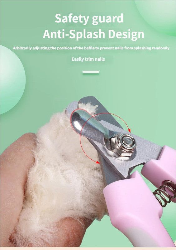 3-Pack Pet Nail Clippers for Dogs & Cats