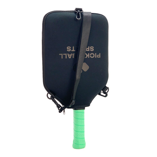 SA01 Black Neoprene Pickleball Paddle Cover (racket not included)