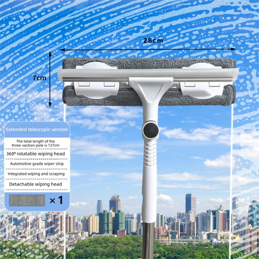 360 Degree Rotatable High-Rise Window Cleaner