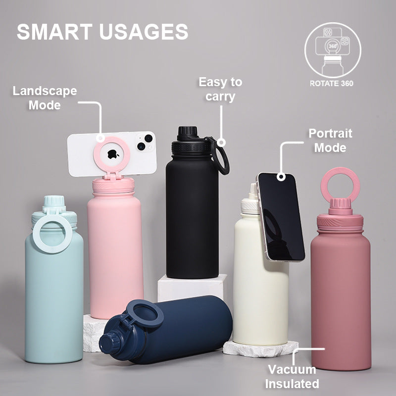 Portable Hydration & Hands-Free Stand