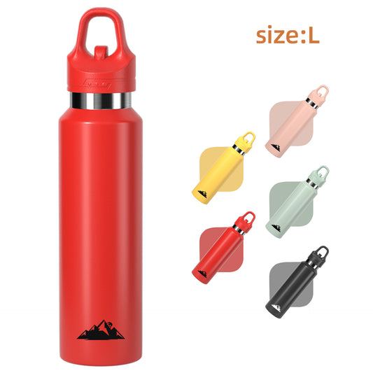 Red 680ml Insulated Stainless Steel Water Bottle