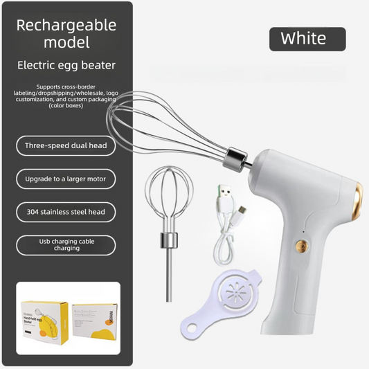 Dual-Head Automatic Mixer with Egg Separator