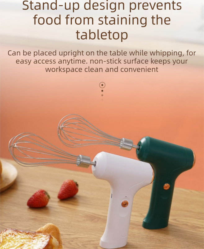Dual-Head Automatic Mixer with Egg Separator