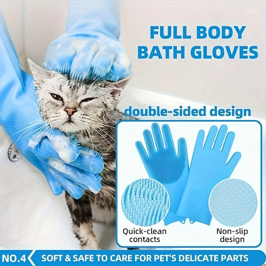 Blue Dog Grooming Bath Set - 6 Piece