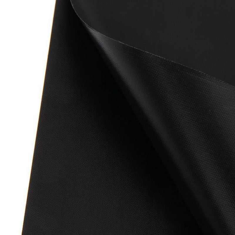 10 Pcs Black Heat-Resistant Gas Stove Mat – Non-Stick Teflon Coated Fiberglass Protector for Cooktops (270mm × 270mm)