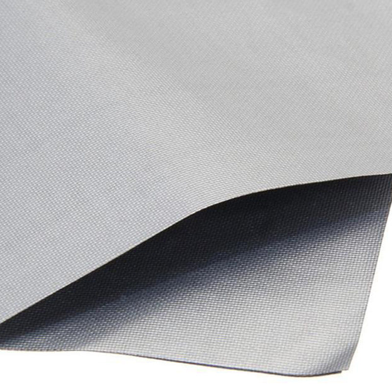 6-Piece Silver Heat-Resistant Gas Stove Mat