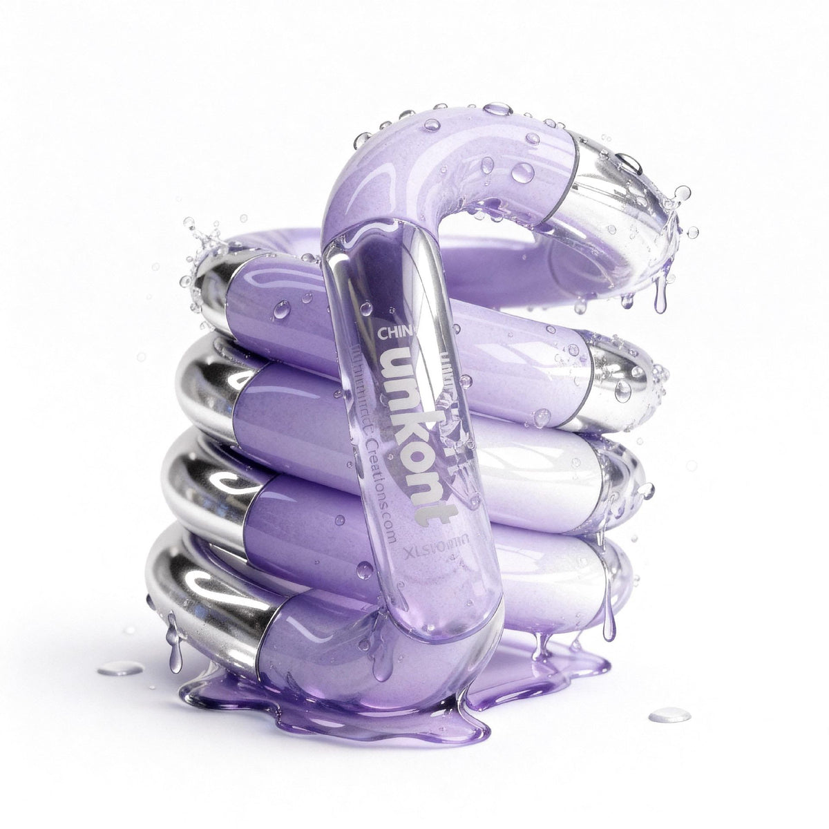 Purple Thermochromic Twist Toy