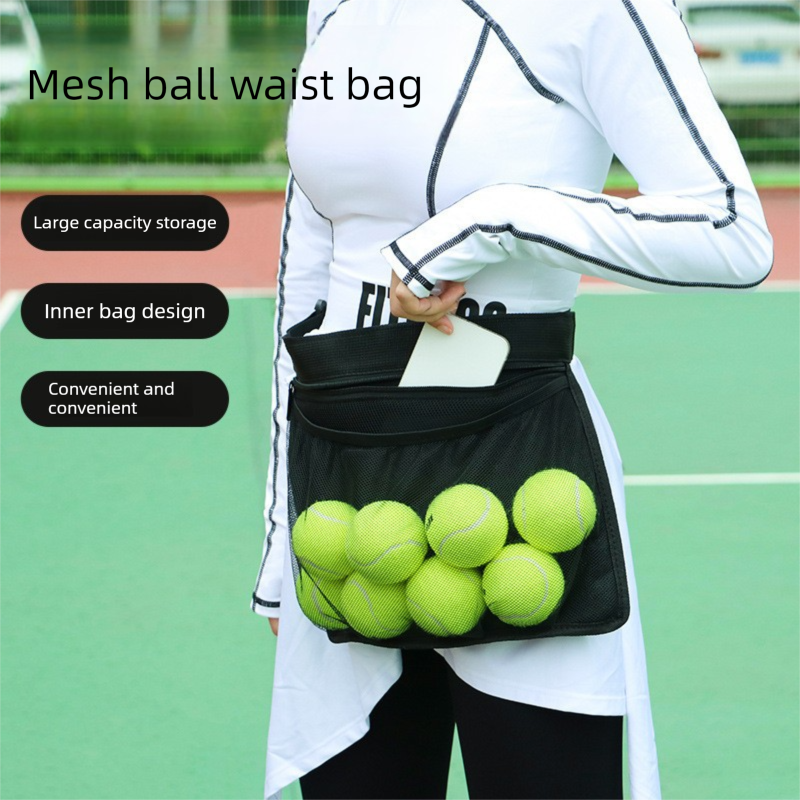 Large Capacity Portable Pickleball & Tennis Ball Carrier