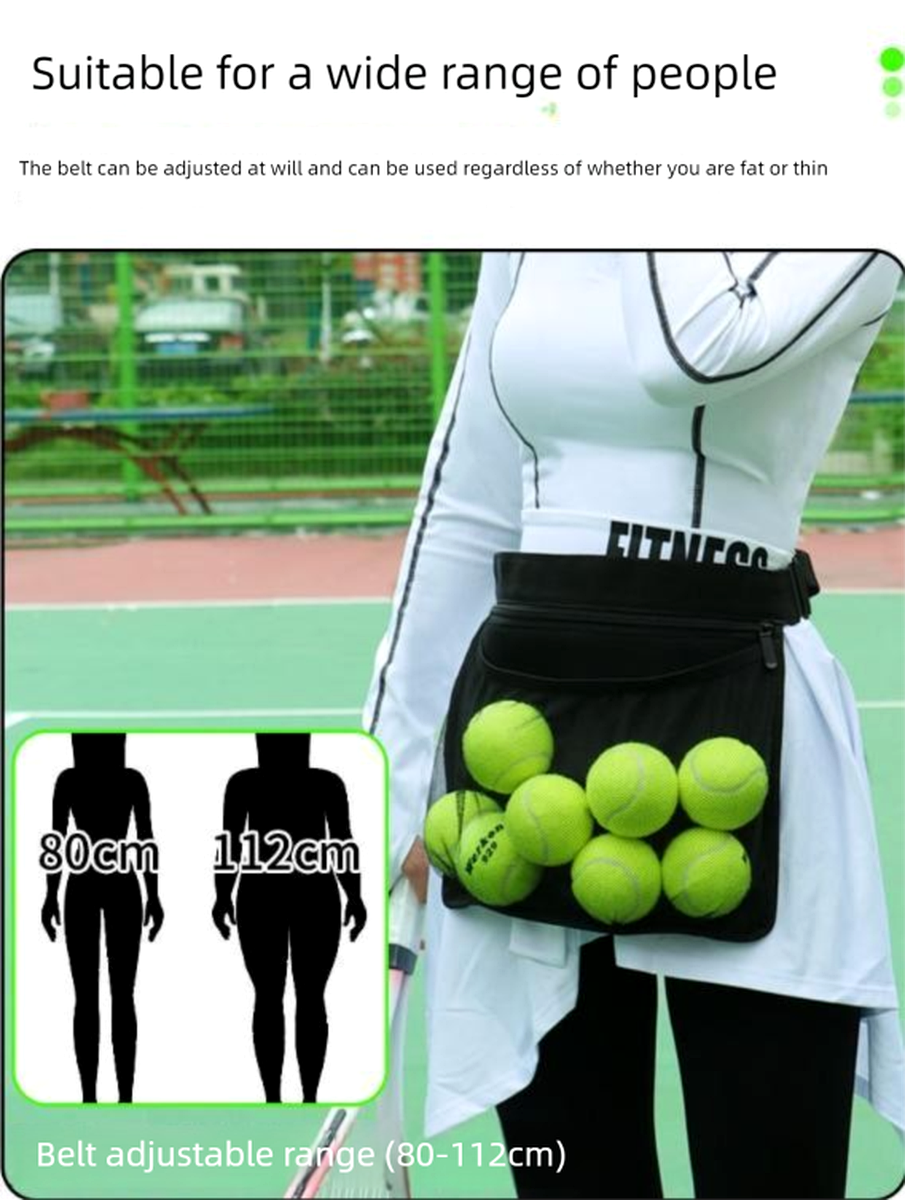 Large Capacity Portable Pickleball & Tennis Ball Carrier