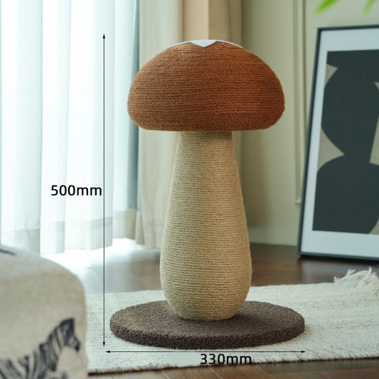 Brown Mushroom Cat Tree