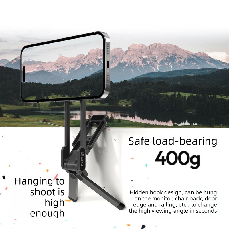 Multi-Functional Foldable Tripod Stand , Design for iPhone & Android