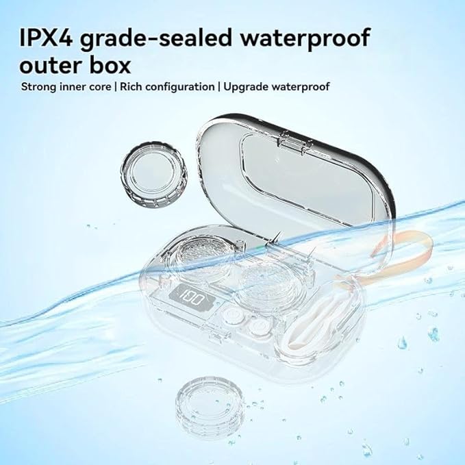 Smart -Frequency Ultrasonic Contact Lens Cleaner
