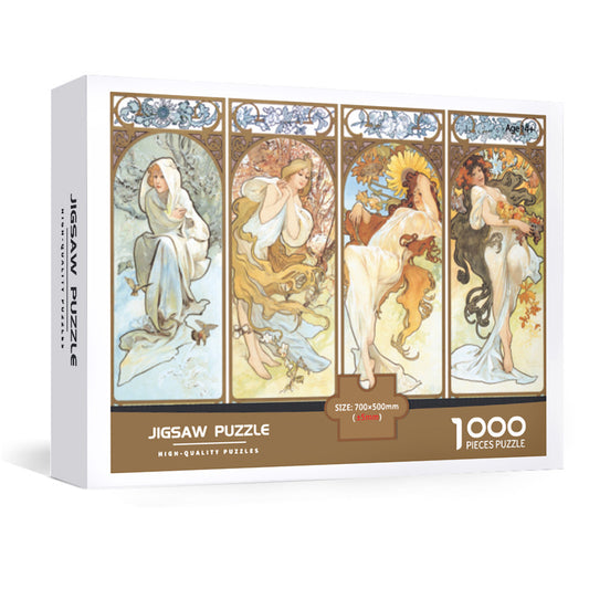 1000-Piece Jigsaw Puzzle - Four Seasons