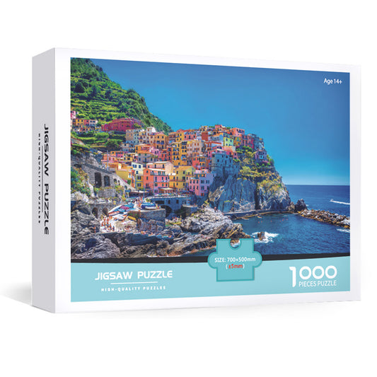 1000-Piece Jigsaw Puzzle - Italy Cinque Terre