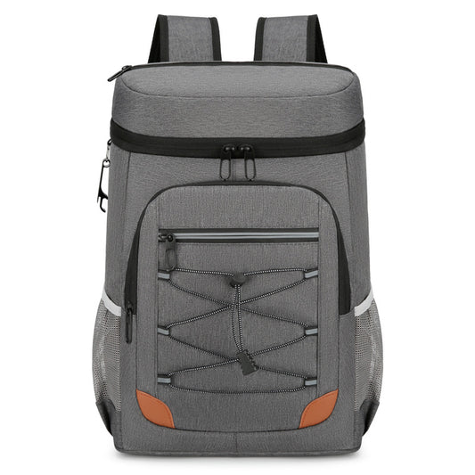 Dark Grey 5.55 Gallons Large Insulated Picnic Backpack