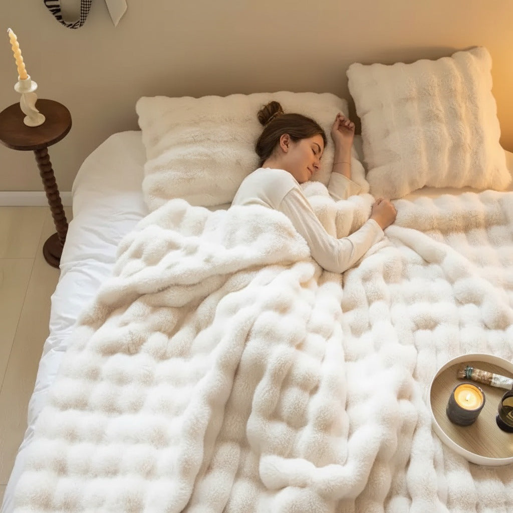200x230 CM Large Blanket + 2 Pack 45x45 CM Cushion Cover