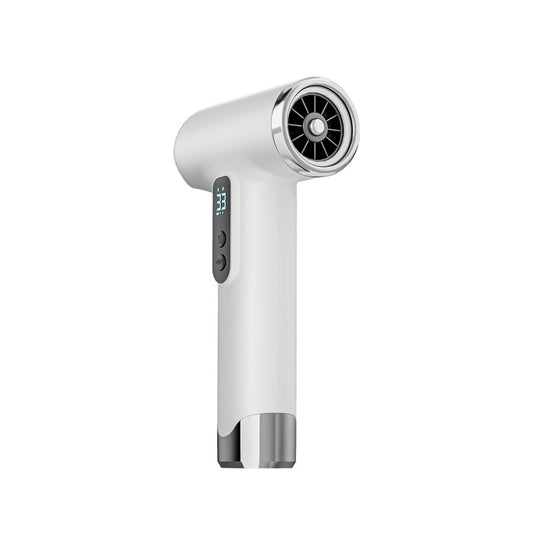 White Wireless Rechargeable Hot & Cold Hair Dryer 3 Speed & Temperature Settings