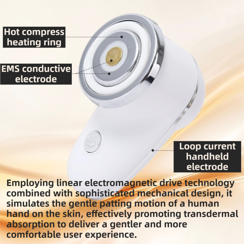 4-in-1 EMS Microcurrent & Constant Hot Compress Facial Toning Device (KL-3032)