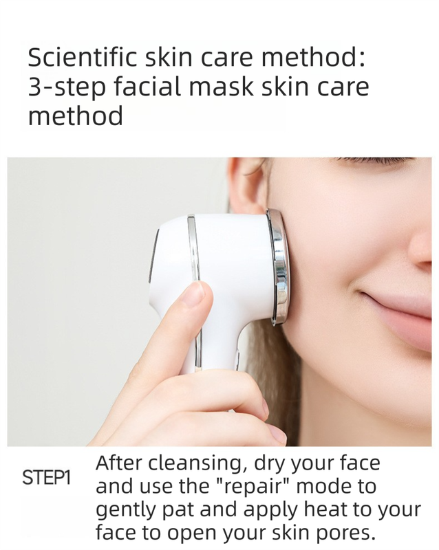 4-in-1 EMS Microcurrent & Constant Hot Compress Facial Toning Device (KL-3032)