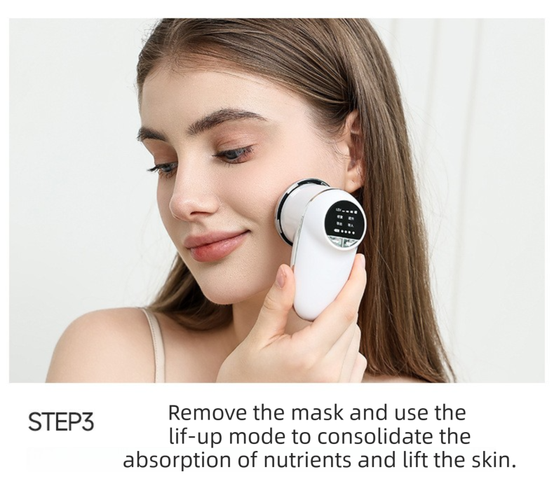 4-in-1 EMS Microcurrent & Constant Hot Compress Facial Toning Device (KL-3032)