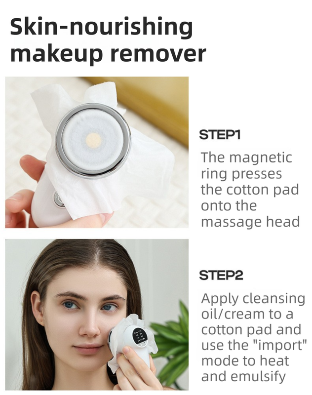 4-in-1 EMS Microcurrent & Constant Hot Compress Facial Toning Device (KL-3032)