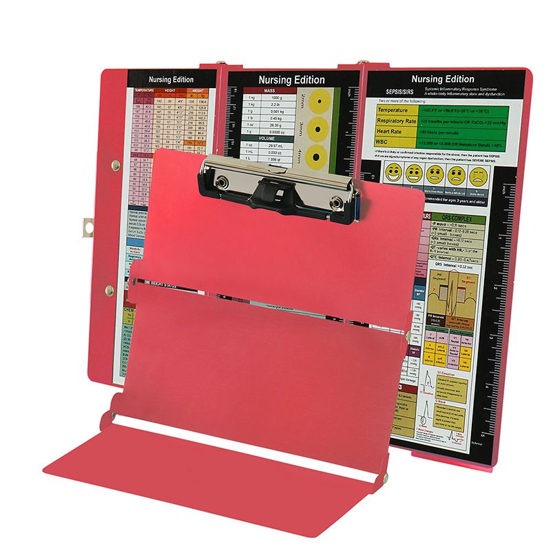 Lightweight Pocket-Sized A4 Document Holder & 180° Flat Writing Pad