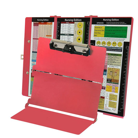 Lightweight Pocket-Sized A4 Document Holder & 180° Flat Writing Pad
