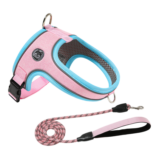 Dog Harness~ Breathable Anti-Choke Escape-Proof Step-In Walking Gear