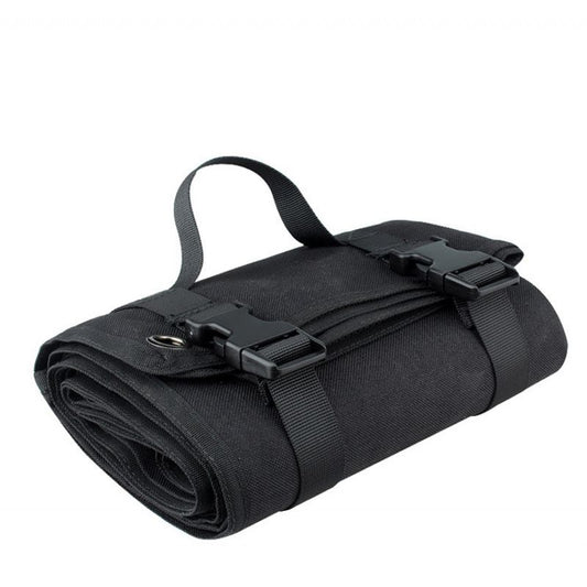 200 x 75cm Black Outdoor Tactical Roll-Up Shooting Mat