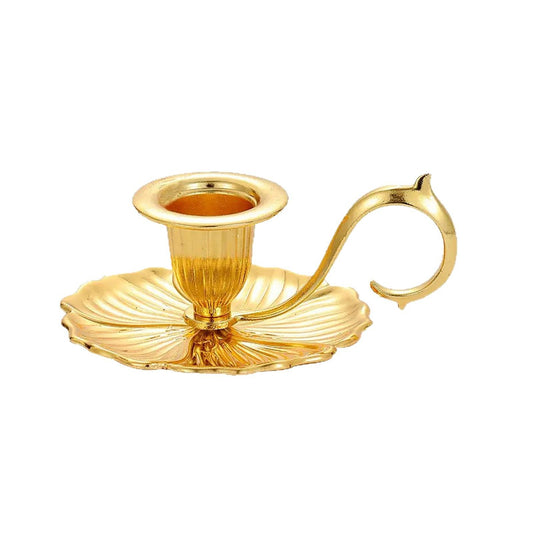 Minimalist Metal Candlestick Tray