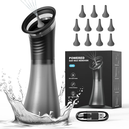 E80 Electric Ear Irrigation and Ear Wax Removal Kit