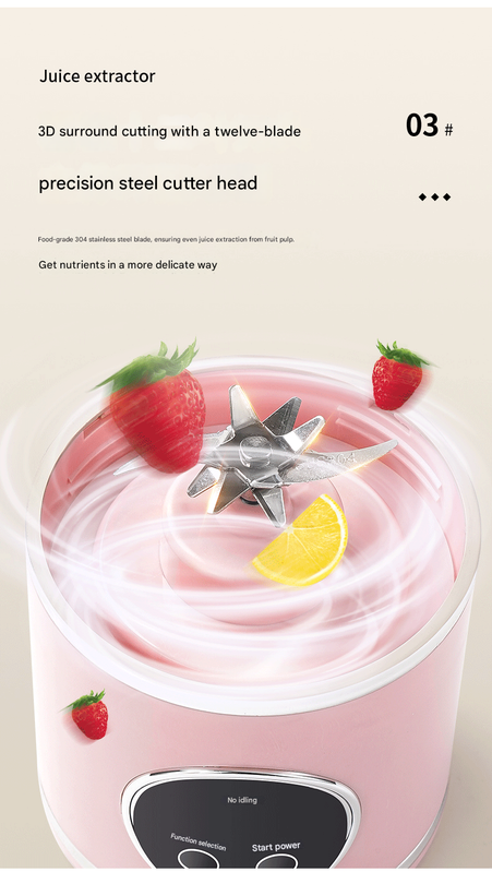 Black Portable Blender 700ml